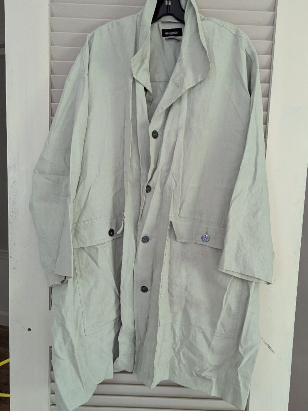 Eskandar linen jacket